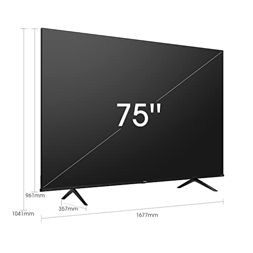 Hisense 50A68N - 50 inch Smart Ultra HD 4K Dolby Vision HDR10 Google TV with Bluetooth - craques