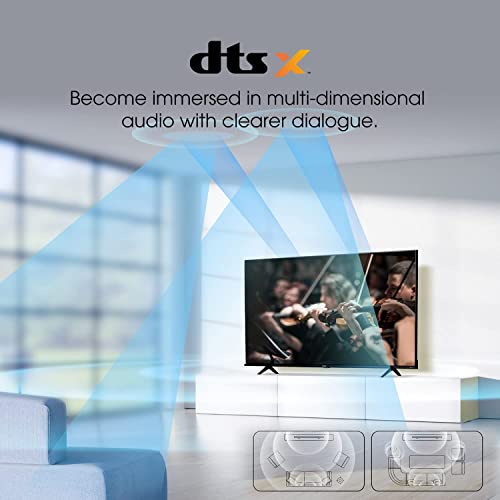 Hisense 50A68N - 50 inch Smart Ultra HD 4K Dolby Vision HDR10 Google TV with Bluetooth