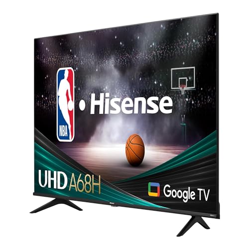 Hisense 50A68N - 50 inch Smart Ultra HD 4K Dolby Vision HDR10 Google TV with Bluetooth