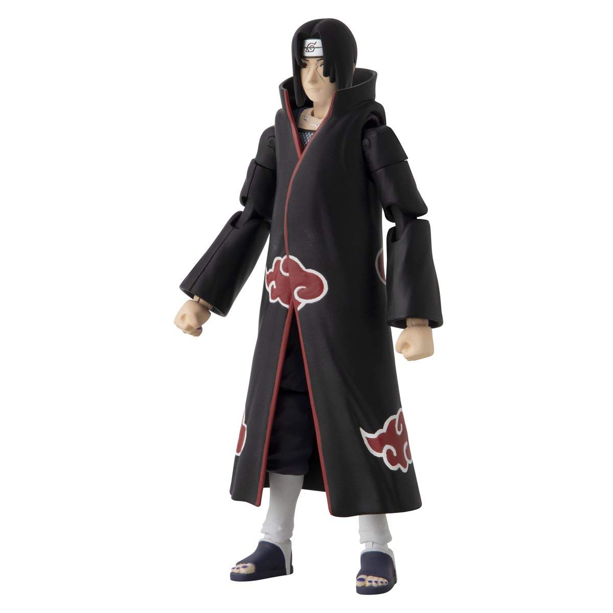 Namikaze Minato action figure by craques wearing Akatsuki cloak with detailed facial features and poseable arms