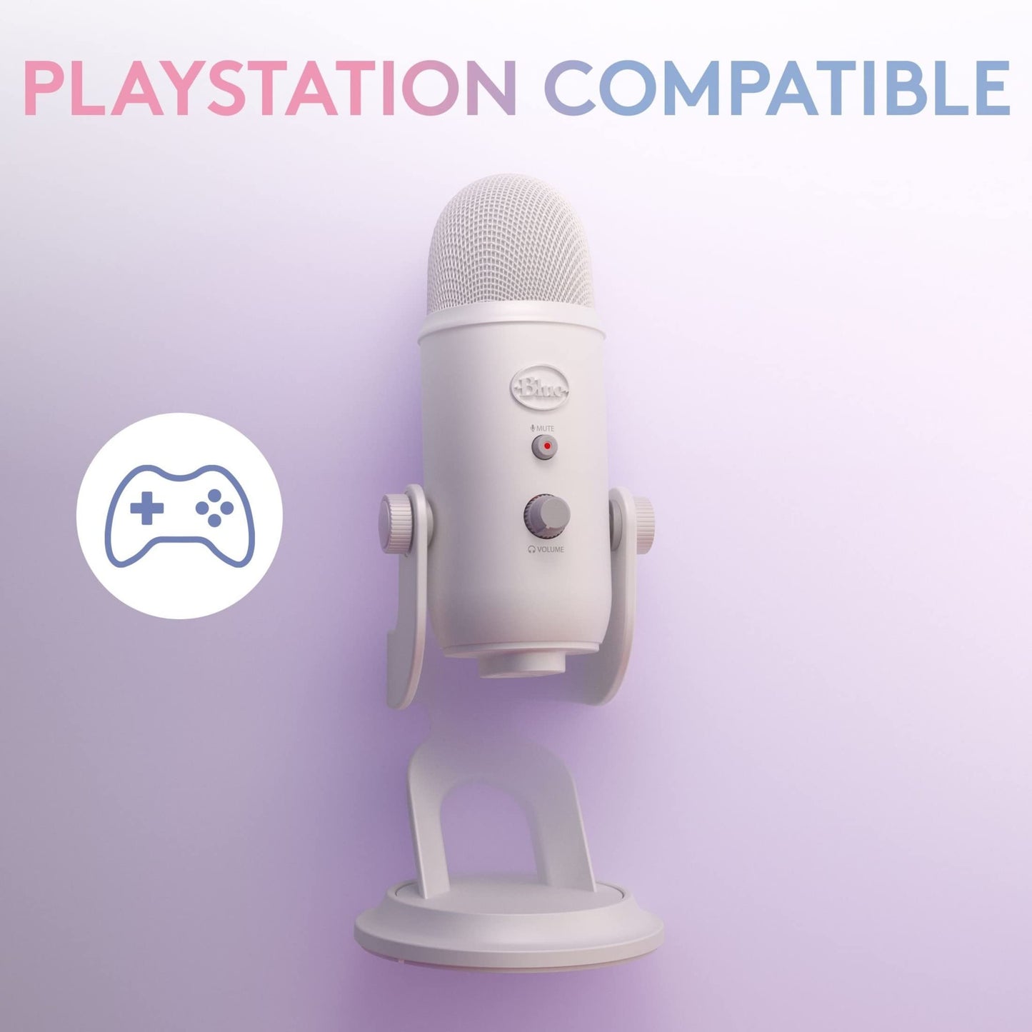 Blue Yeti USB Microphone for PC, Mac, Gaming, Recording, Streaming, Podcasting