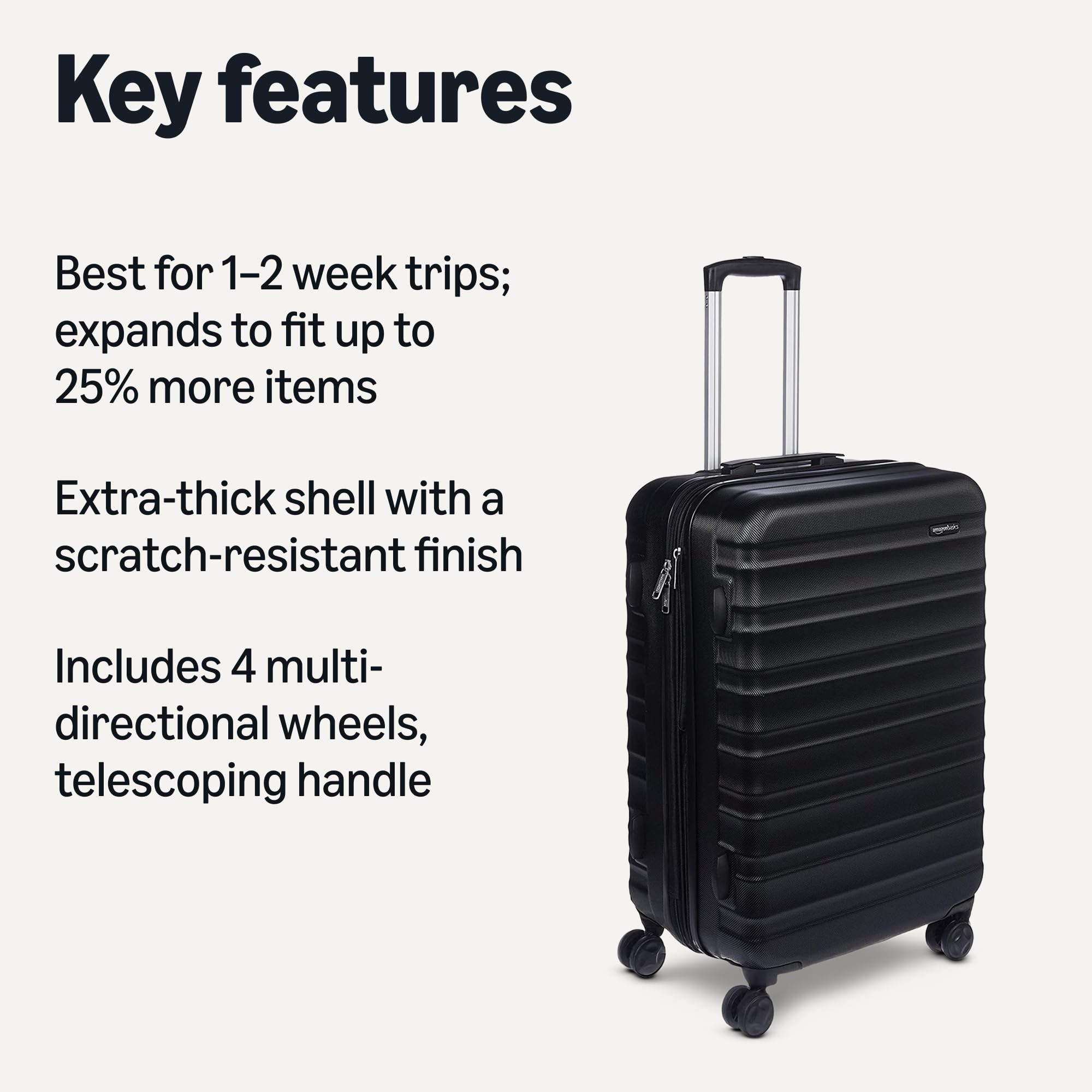 Craques Expandable Hardshell Luggage Set with Wheels craques
