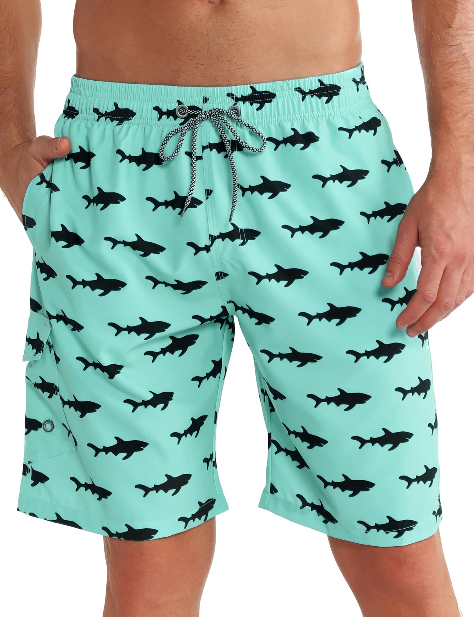 Men's Swim Trunks Quick Dry Swim Shorts - craques