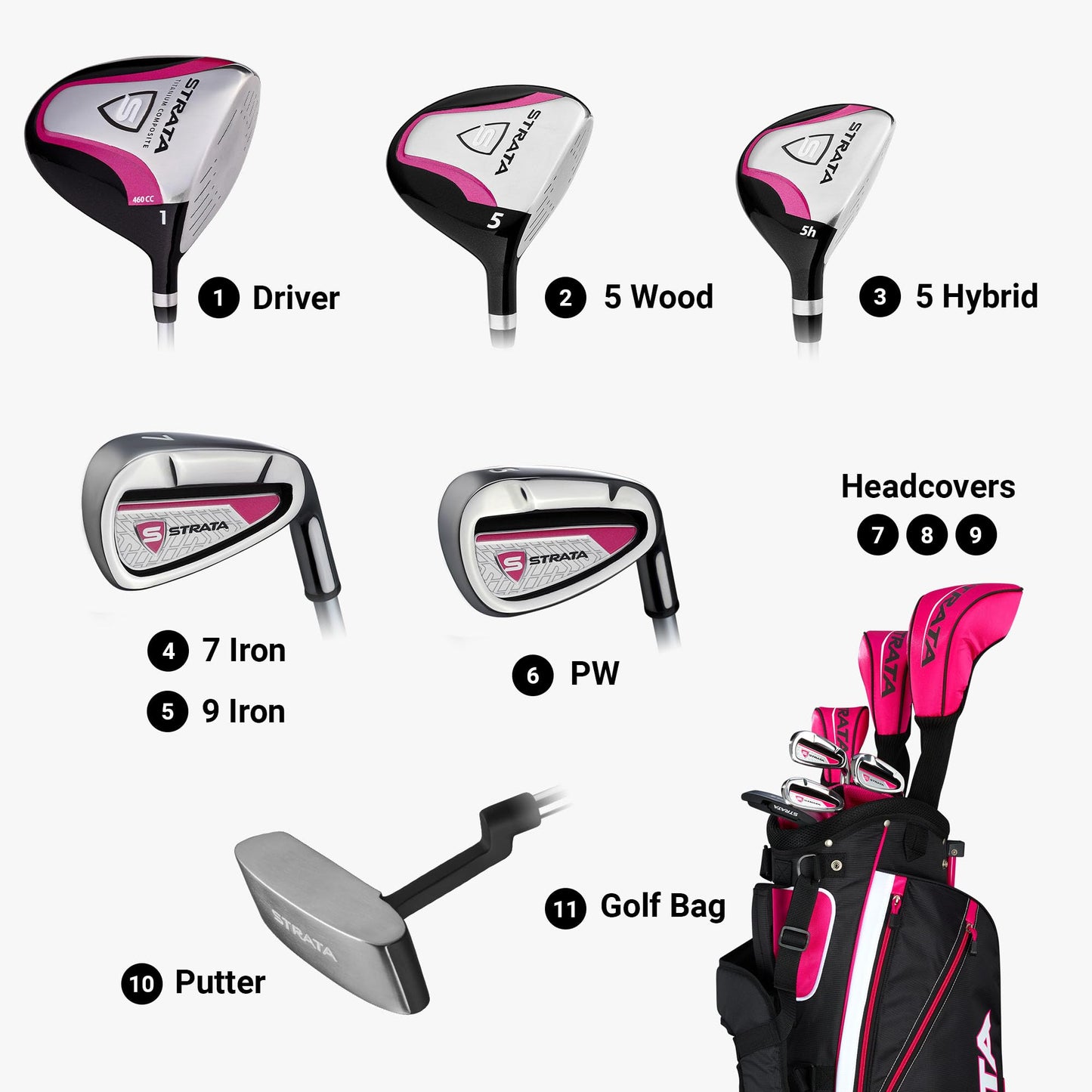 Callaway Golf Women's Strata Complete Set