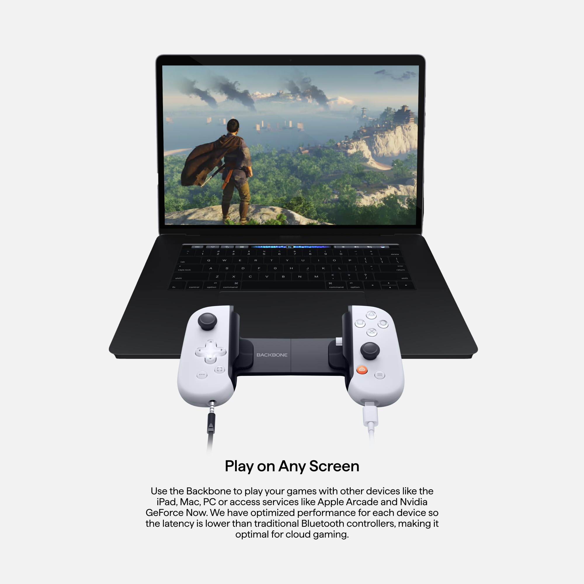 BACKBONE One Mobile Gaming Controller for Android and iPhone 15/16 Series (USB-C) - craques