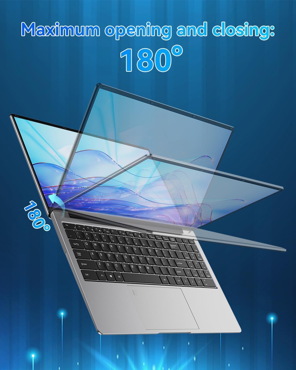 15.6 inch Laptop - 16GB RAM LPDDR4 512GB SSD Laptop Computer - craques