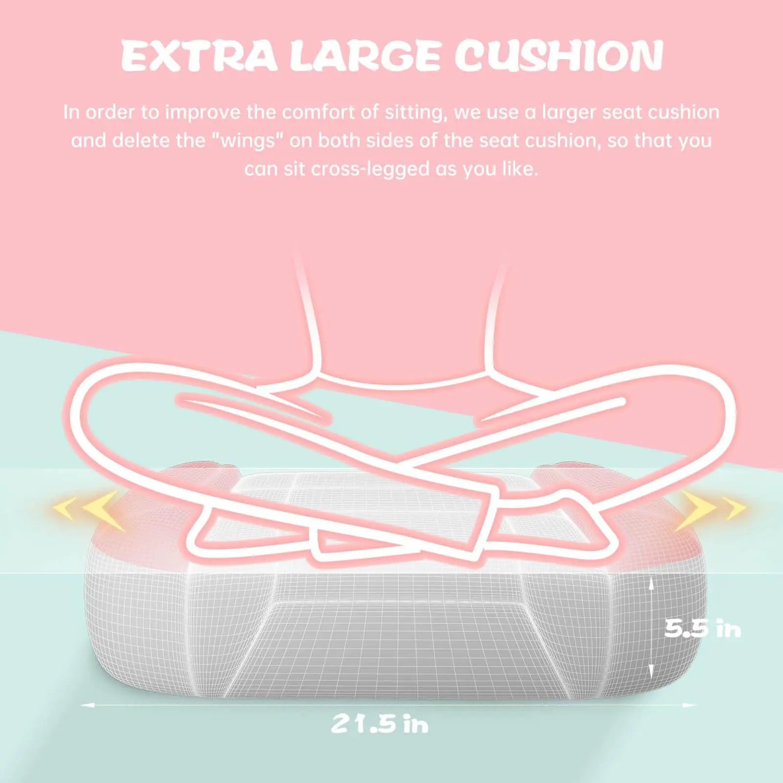 PZDO Gaming Chairs for Adults, Ergonomic Gaming Chair Computer Chair with Footrest - craques