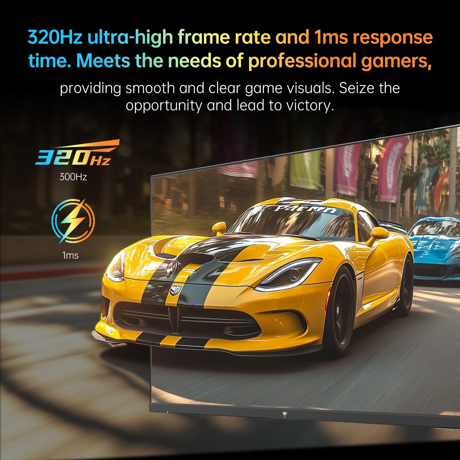 KTC 24 inch 190Hz/180Hz Gaming Monitor - craques