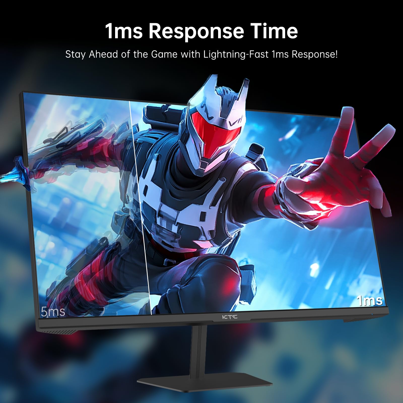 KTC 24 inch 190Hz/180Hz Gaming Monitor - craques