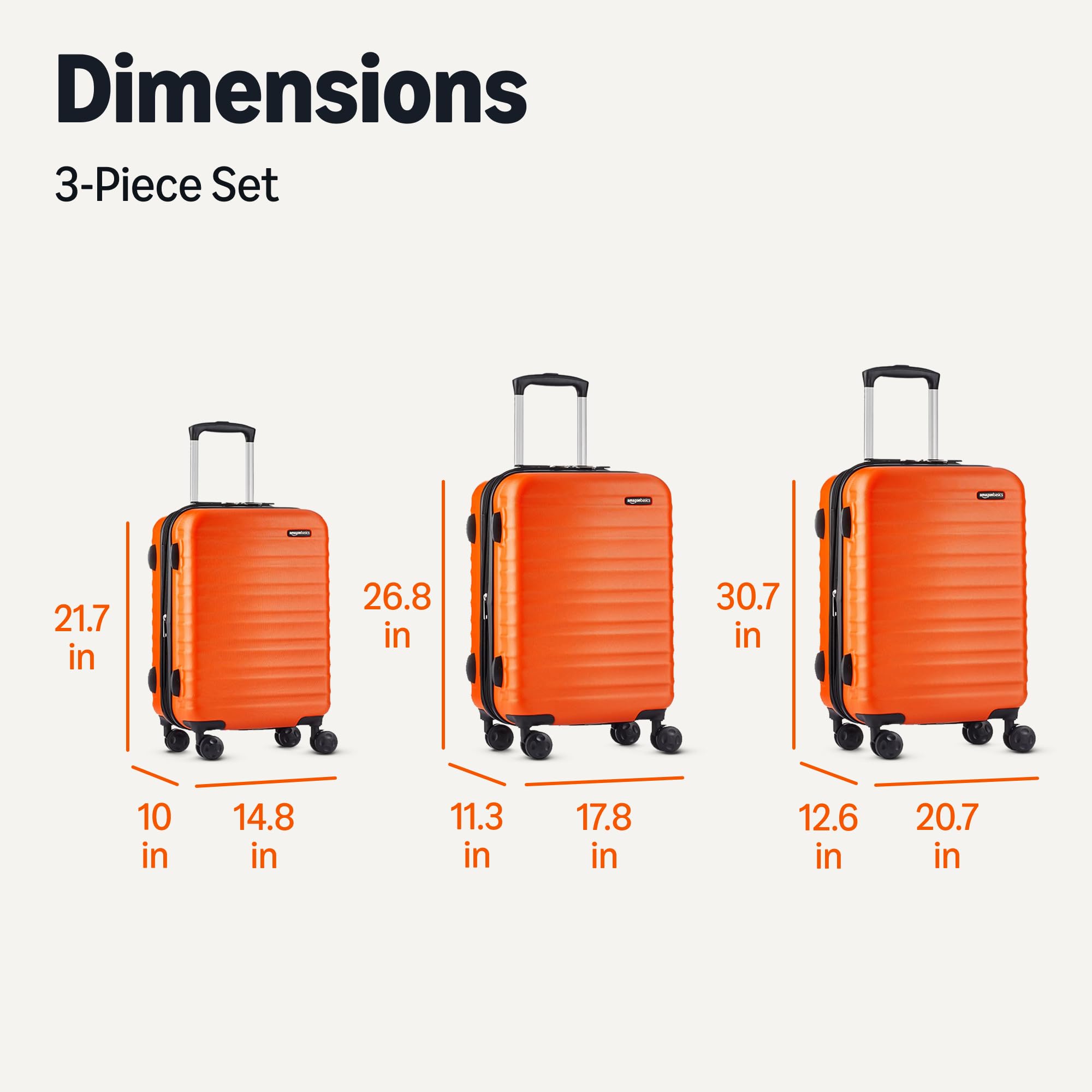 Craques Expandable Hardshell Luggage Set with Wheels craques