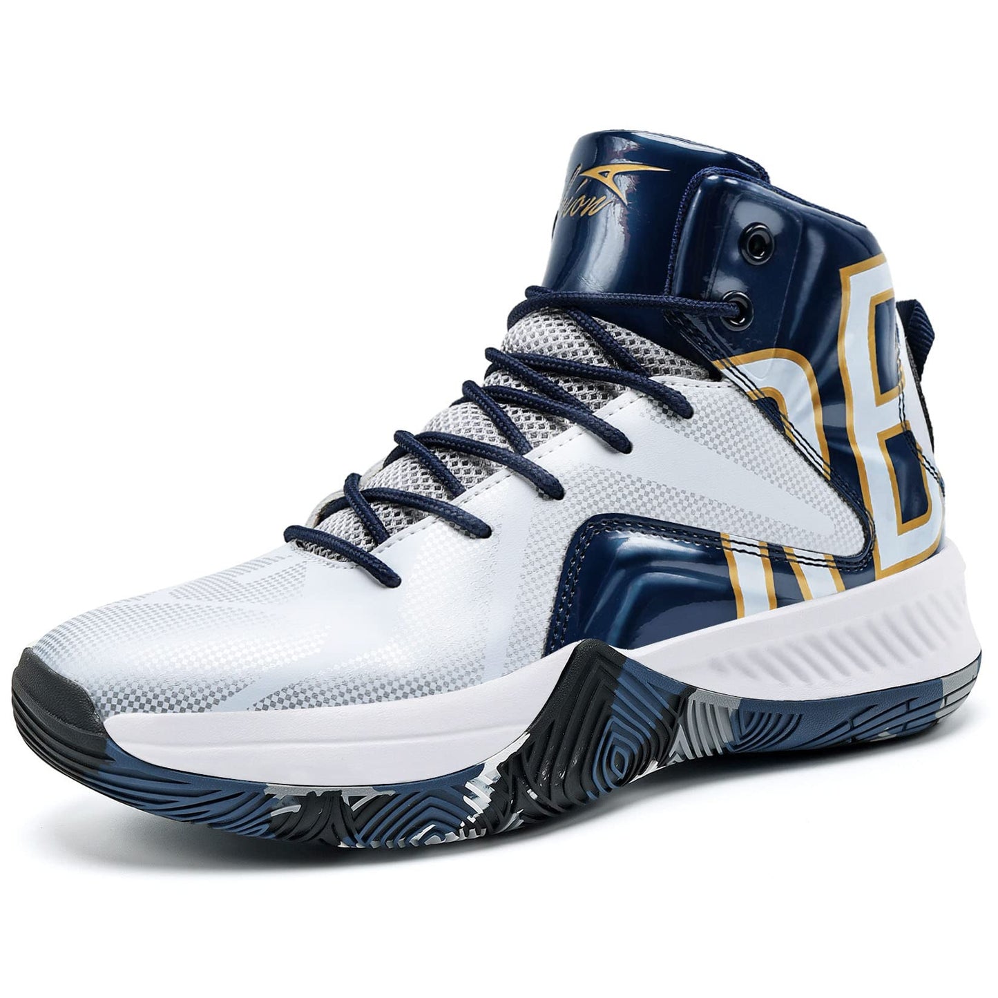ASHION Kids Basketball Shoes Boys Girls High-Top Sneakers