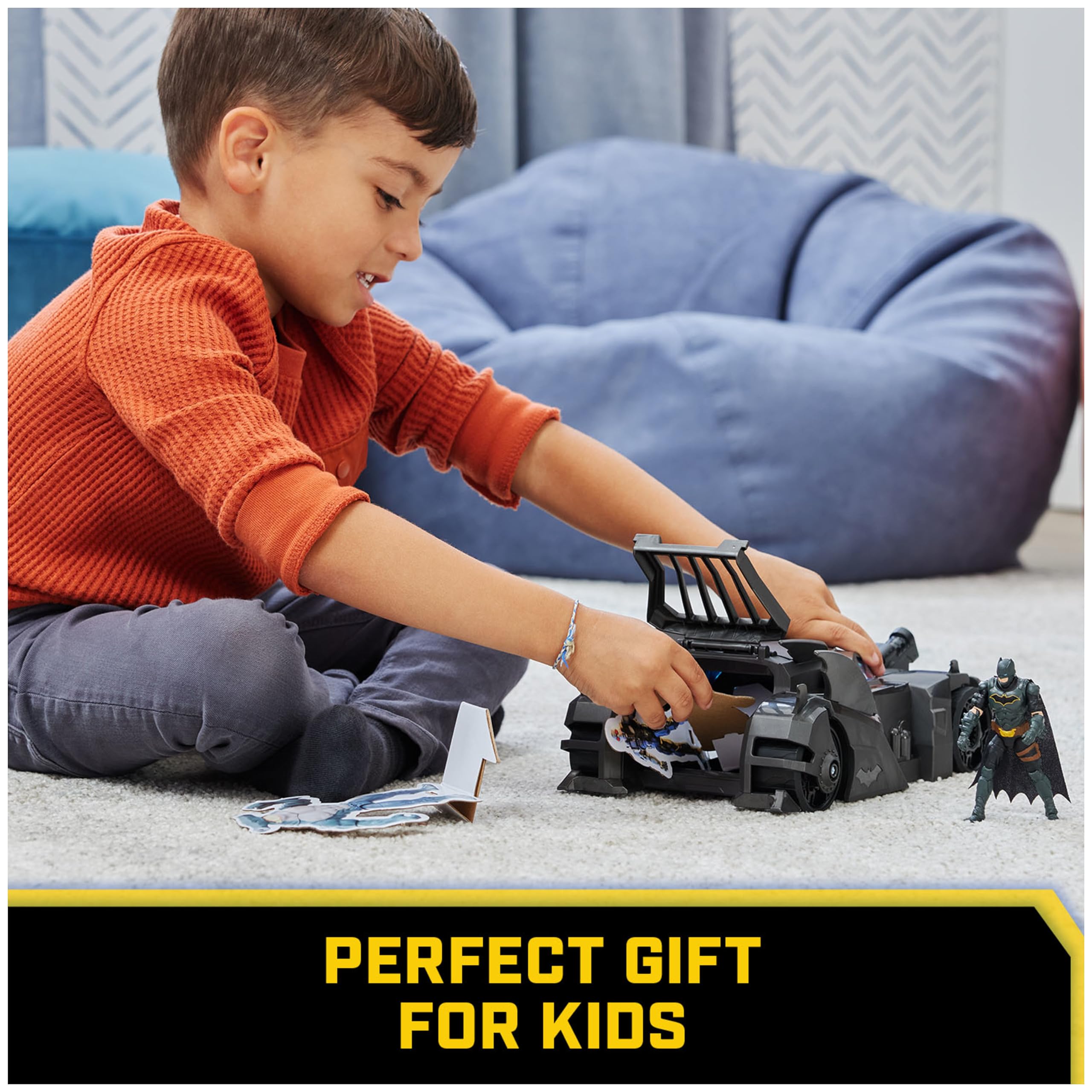 Batman Batwing and 4-Inch Figure Set - 1992 Batman Returns Limited Edition 85th Anniversary Collectible Kids Toys for Boys Ages 3 and Up craques