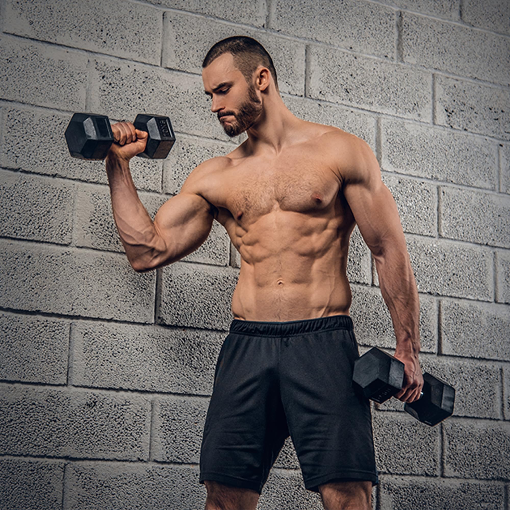 Men's Workout Shorts Gym Athletic Running Shorts - craques