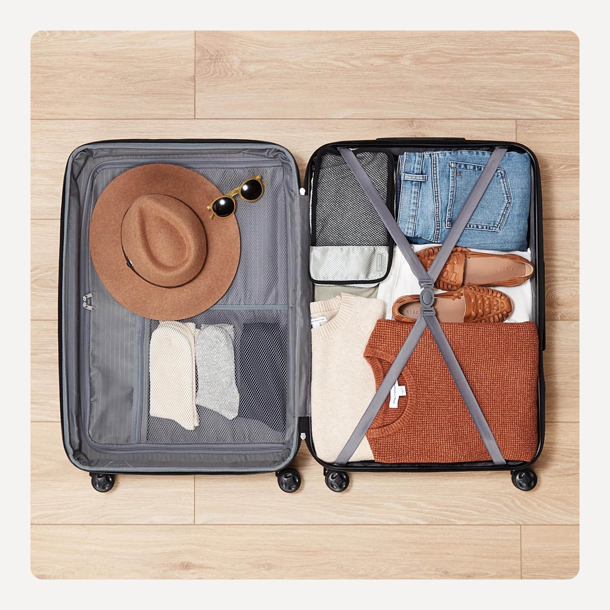 Craques Expandable Hardshell Luggage Set with Wheels craques