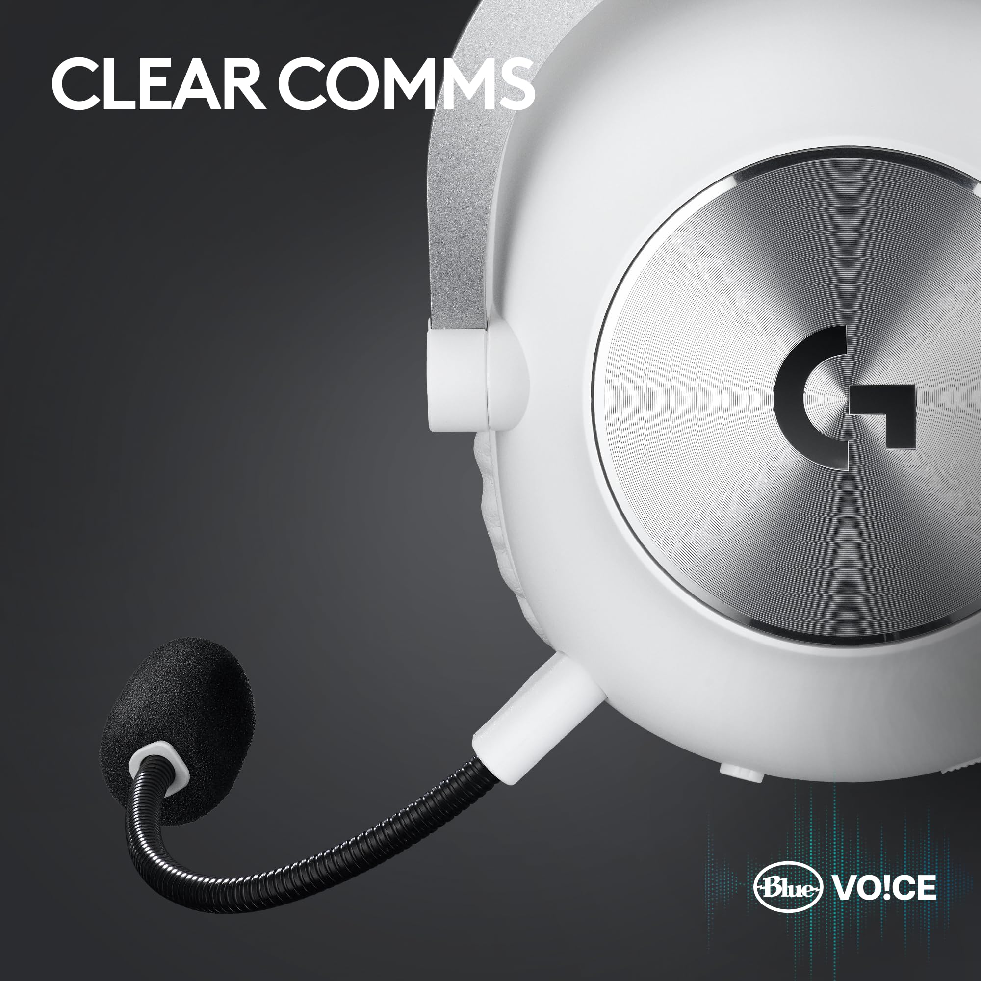 Craques Logitech G PRO X Gaming Headset Wireless USB craques