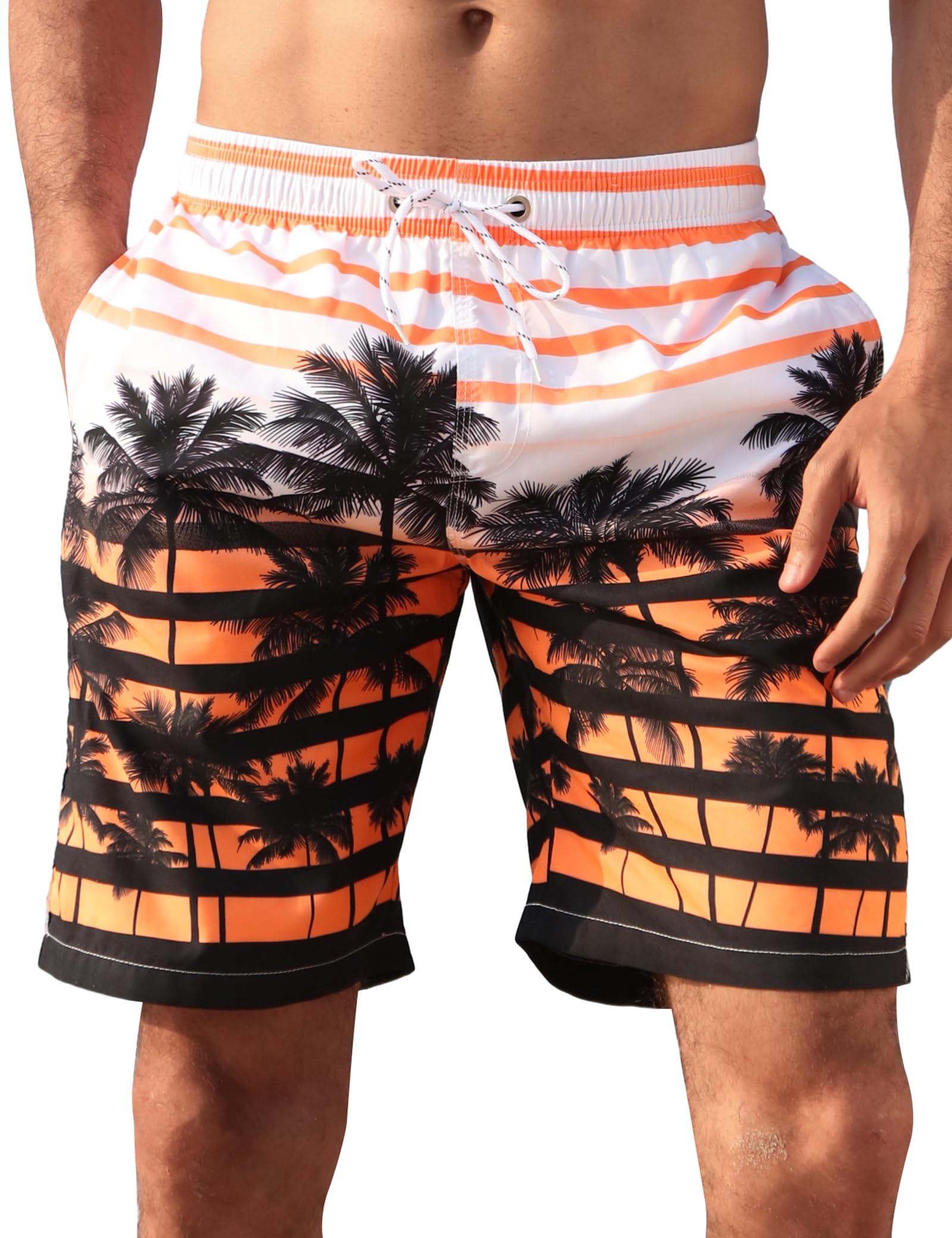 Men's Swim Trunks Quick Dry Swim Shorts - craques
