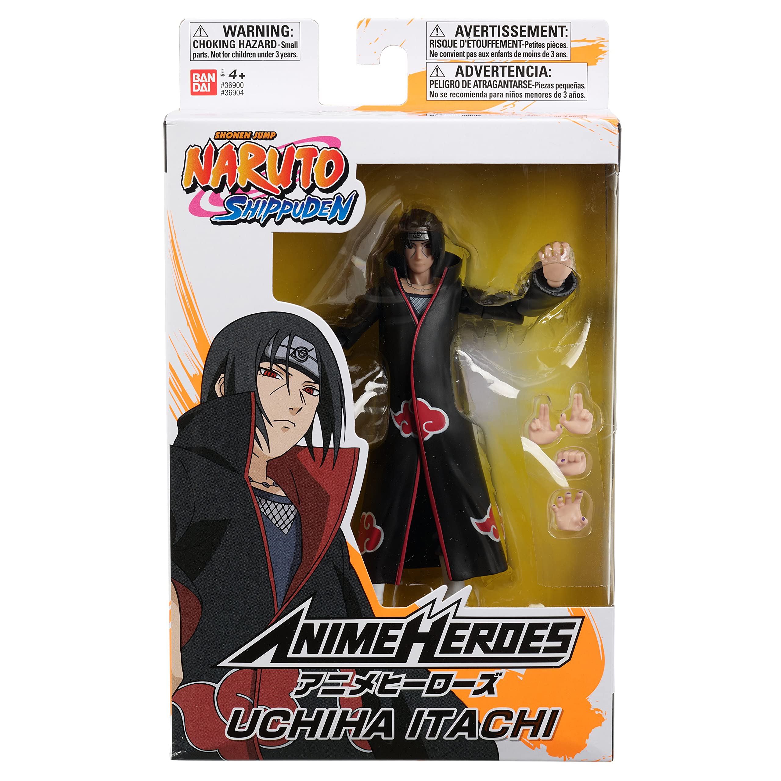 Namikaze Minato action figure by craques in Naruto Shippuden anime heroes packaging with multiple hand accessories