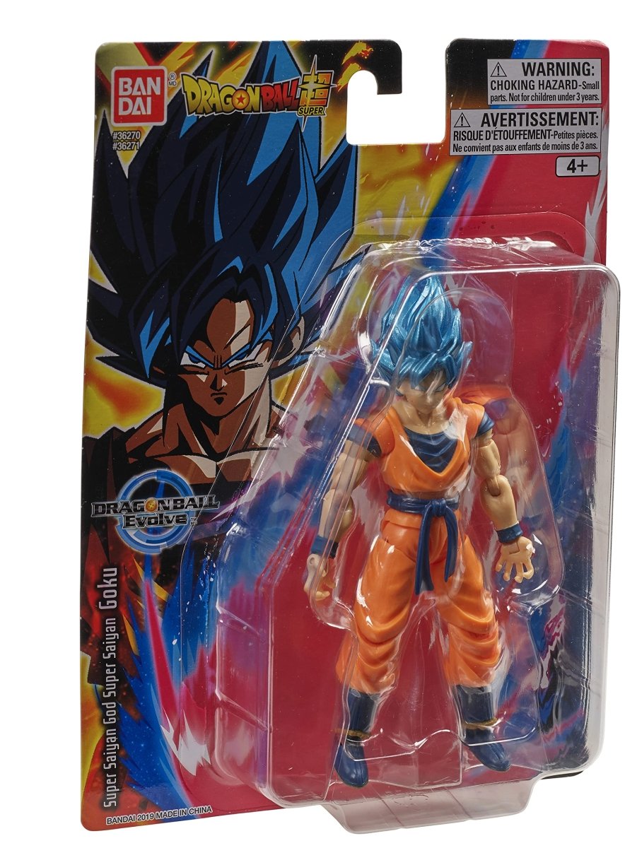 Dragon Ball Super action figure of Super Saiyan God Super Saiyan Goku by craques in orange outfit