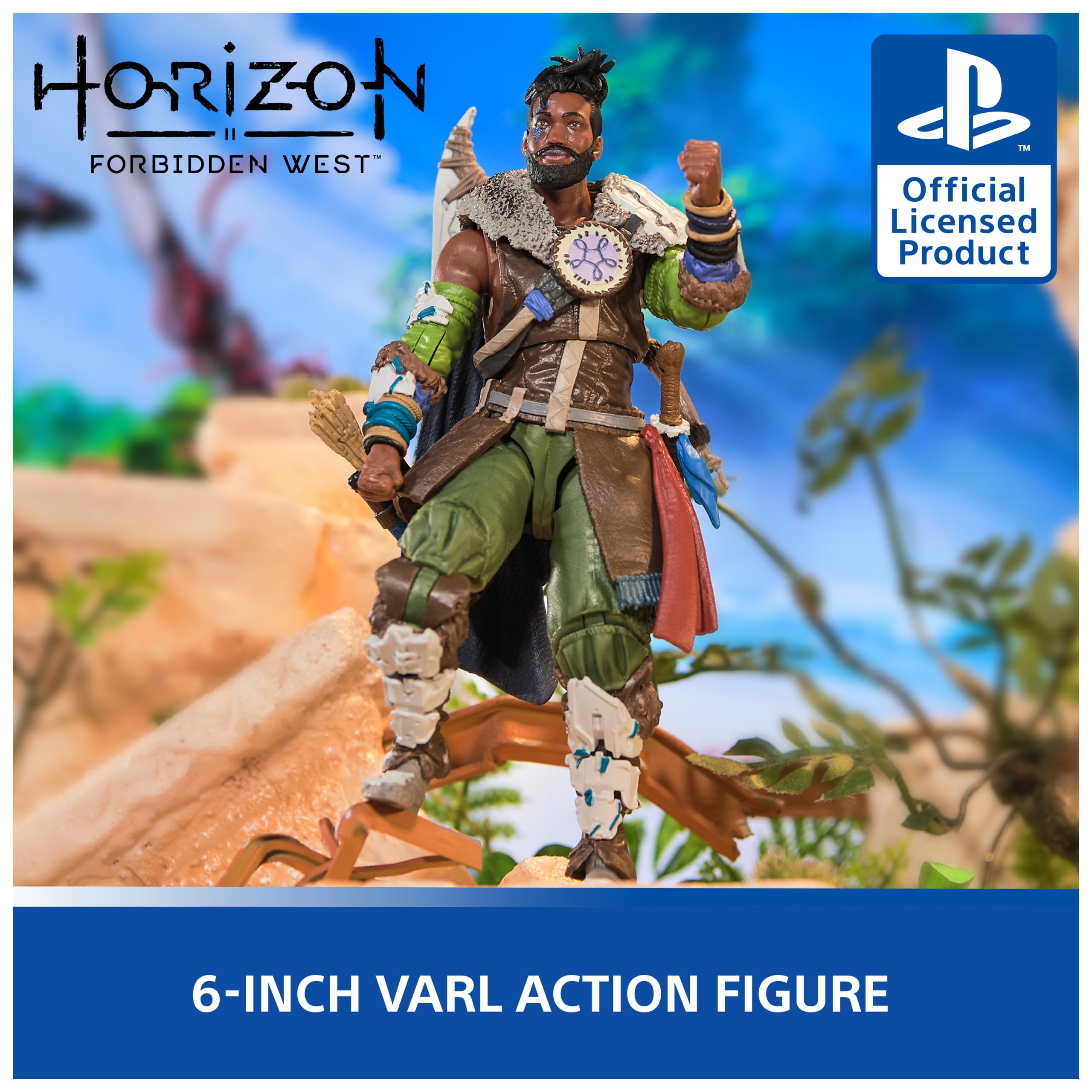 6-inch Varl action figure from Horizon Forbidden West by craques Official Licensed Product