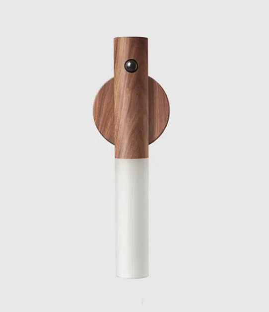 Craques USB rechargeable LED lamp with wooden and white modern minimalist design