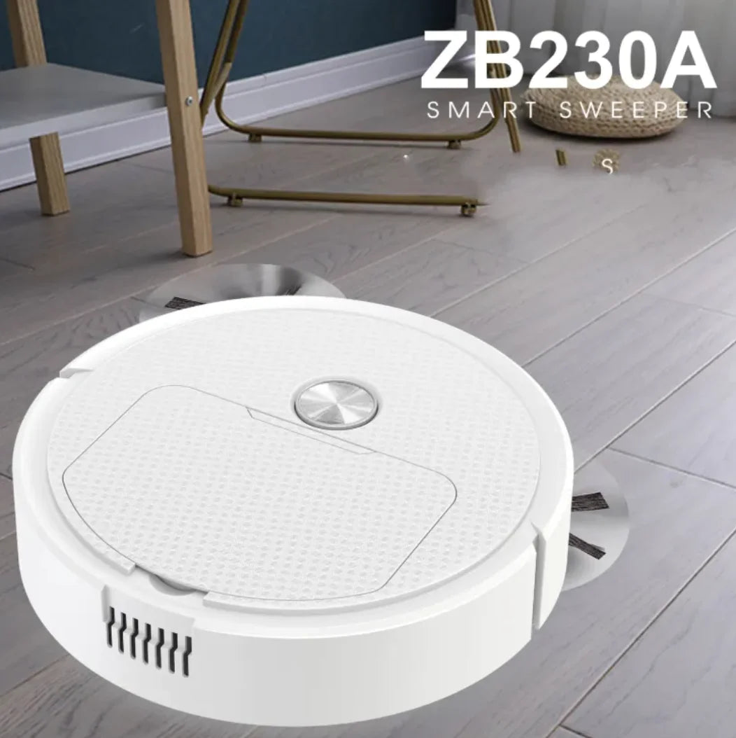 Craques ZB230A 3-in-1 robot vacuum cleaner in white for efficient smart floor cleaning