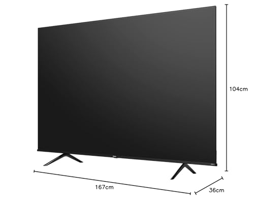Hisense 50A68N - 50 inch Smart Ultra HD 4K Dolby Vision HDR10 Google TV with Bluetooth - craques