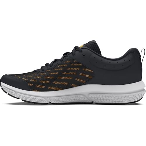Under Armour Mens Charged Assert 10 Running Shoes - 14 / (008) Black/Black/Taxi
