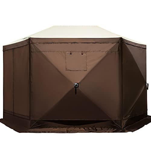 Craques VEVOR Camping Gazebo Tent with Mesh Sides