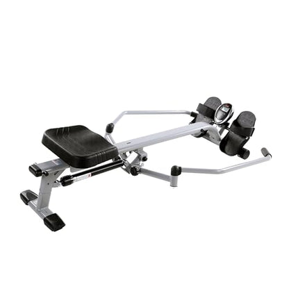 Sunny Health & Fitness Smart Compact Full Motion Rowing Machine, Full-Body Workout