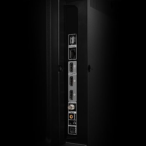 TCL 55-Inch Class S4 4K LED Smart TV with Fire TV (55S450F-CA), Dolby Vision HDR, Dolby Atmos, Alexa Built-in, Apple Airplay Compatibility, Streaming UHD Television, Black - craques