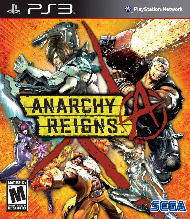 Anarchy Reigns Game - Used Action Combat Video Game With Multiplayer Battle Royale