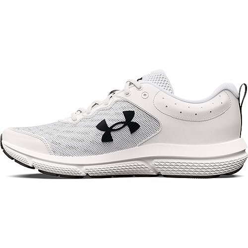 Under Armour Mens Charged Assert 10 Running Shoes - 11.5 X-Wide / (102) White/Black/Black