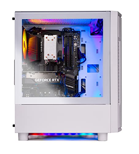 Skytech Gaming Archangel Gaming PC Desktop – AMD Ryzen 5 7600X 4.7 GHz, NVIDIA RTX 4060 Ti