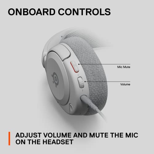 Craques SteelSeries Arctis Nova 1P Gaming Headset White