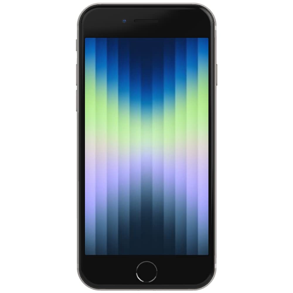 Apple iPhone SE 3rd Gen, 64GB, Midnight - Unlocked (Renewed)