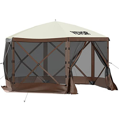 VEVOR Camping Gazebo Tent, 12'x12'