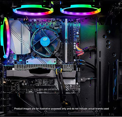 Skytech Gaming Archangel Gaming PC Desktop – AMD Ryzen 5 7600X 4.7 GHz, NVIDIA RTX 4060 Ti