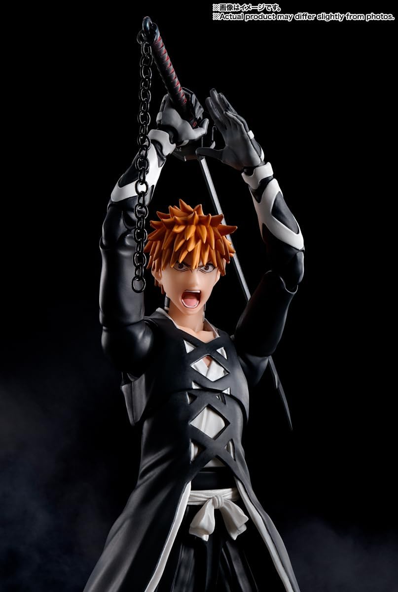 TAMASHII NATIONS - Bleach: Thousand-Year Blood War - Ichigo Kurosaki -Bankai Tensazagetsu- Bandai Spirits S.H.Figuarts