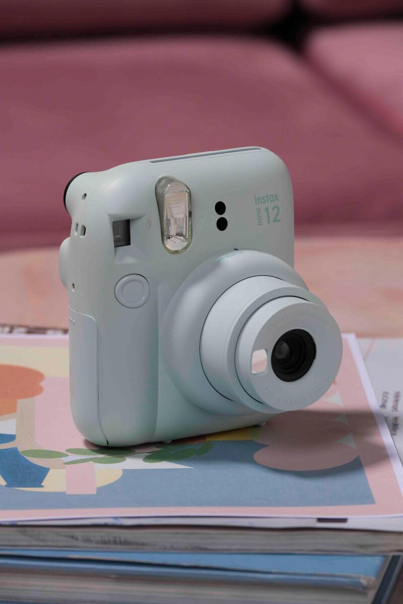 Fujifilm Instax Mini 12 Instant Camera - Pastel Blue - craques