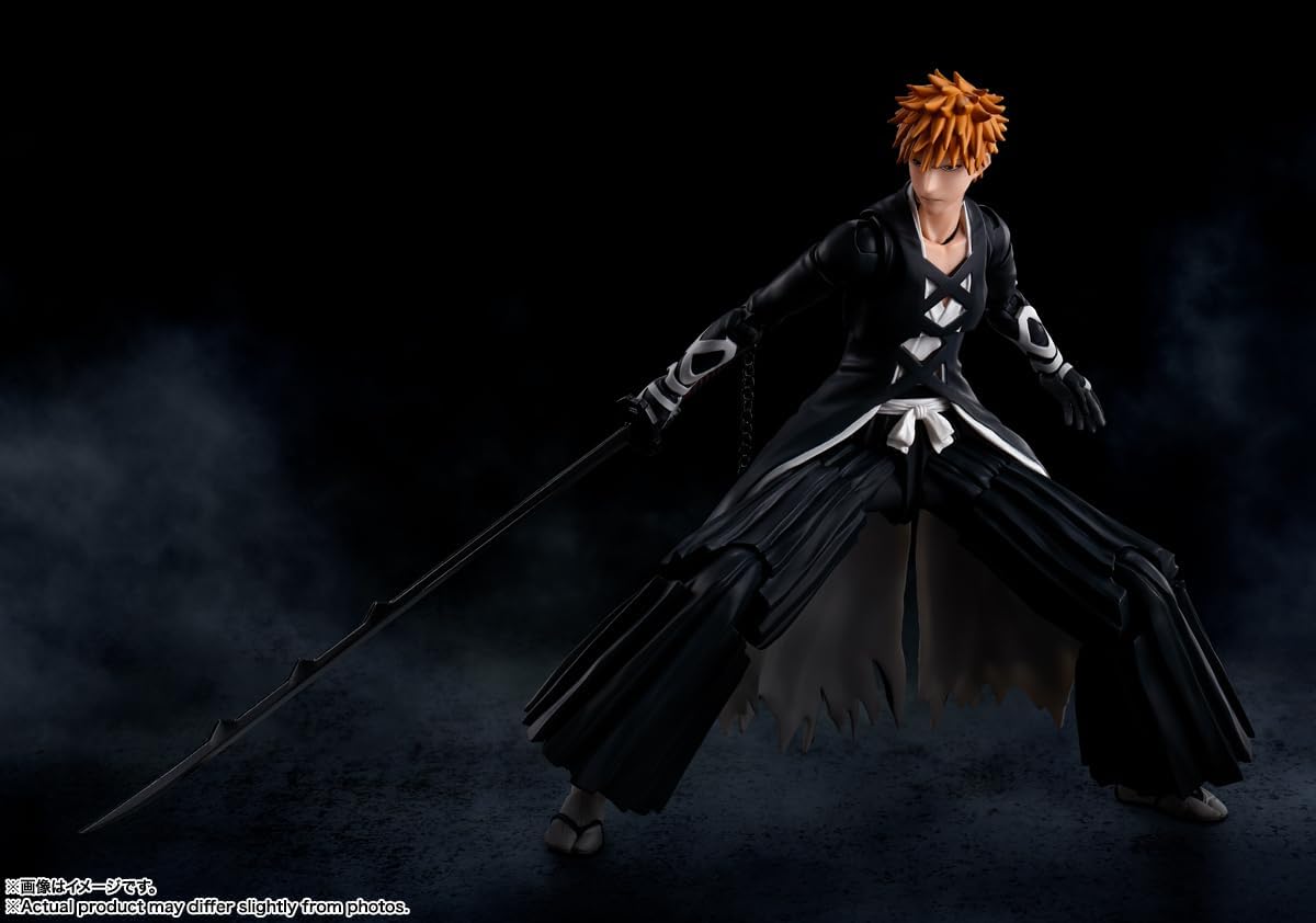 TAMASHII NATIONS - Bleach: Thousand-Year Blood War - Ichigo Kurosaki -Bankai Tensazagetsu- Bandai Spirits S.H.Figuarts