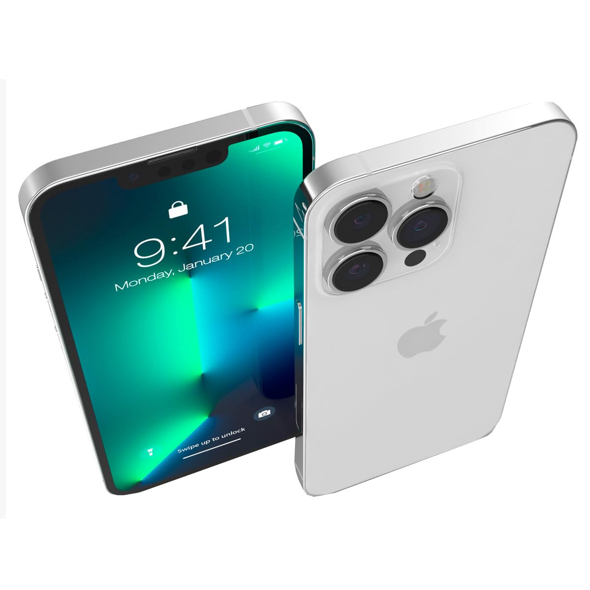 Apple iPhone 13 Pro, 128GB, Graphite (Renewed) - craques