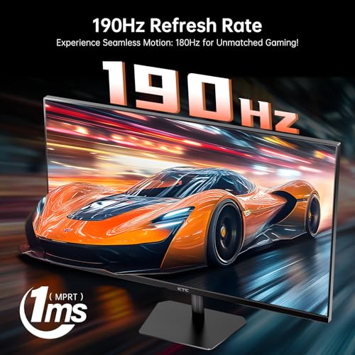 KTC 24 inch 190Hz/180Hz Gaming Monitor - craques