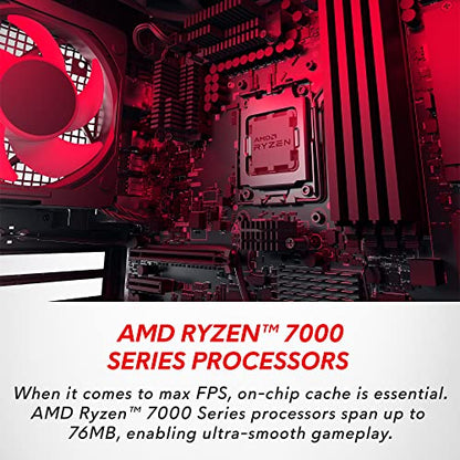 Alienware Aurora R15 Gaming Desktop - AMD Ryzen 7 7700X Processor, 16GB DDR5 RAM, 1 TB SSD, NVIDIA GeForce RTX 4070 Ti Graphics