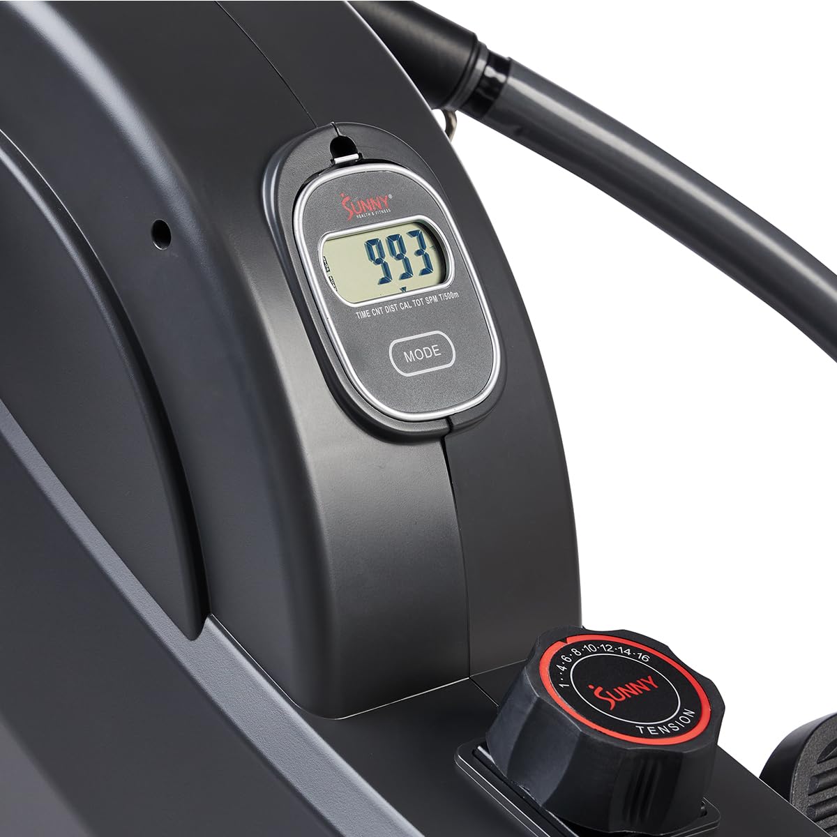 Sunny Health & Fitness Smart Compact Full Motion Rowing Machine, Full-Body Workout