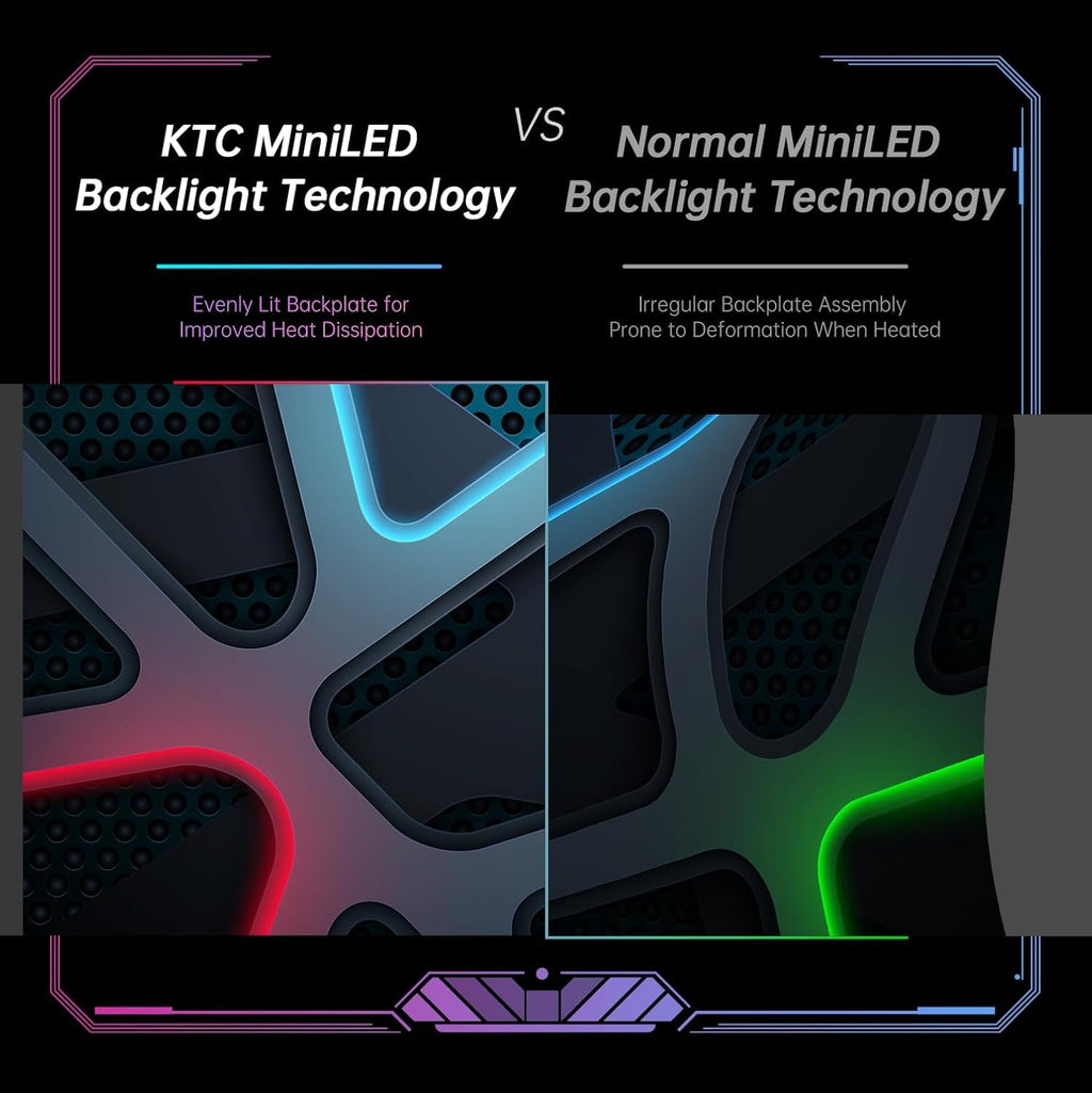 KTC 24 inch 190Hz/180Hz Gaming Monitor - craques