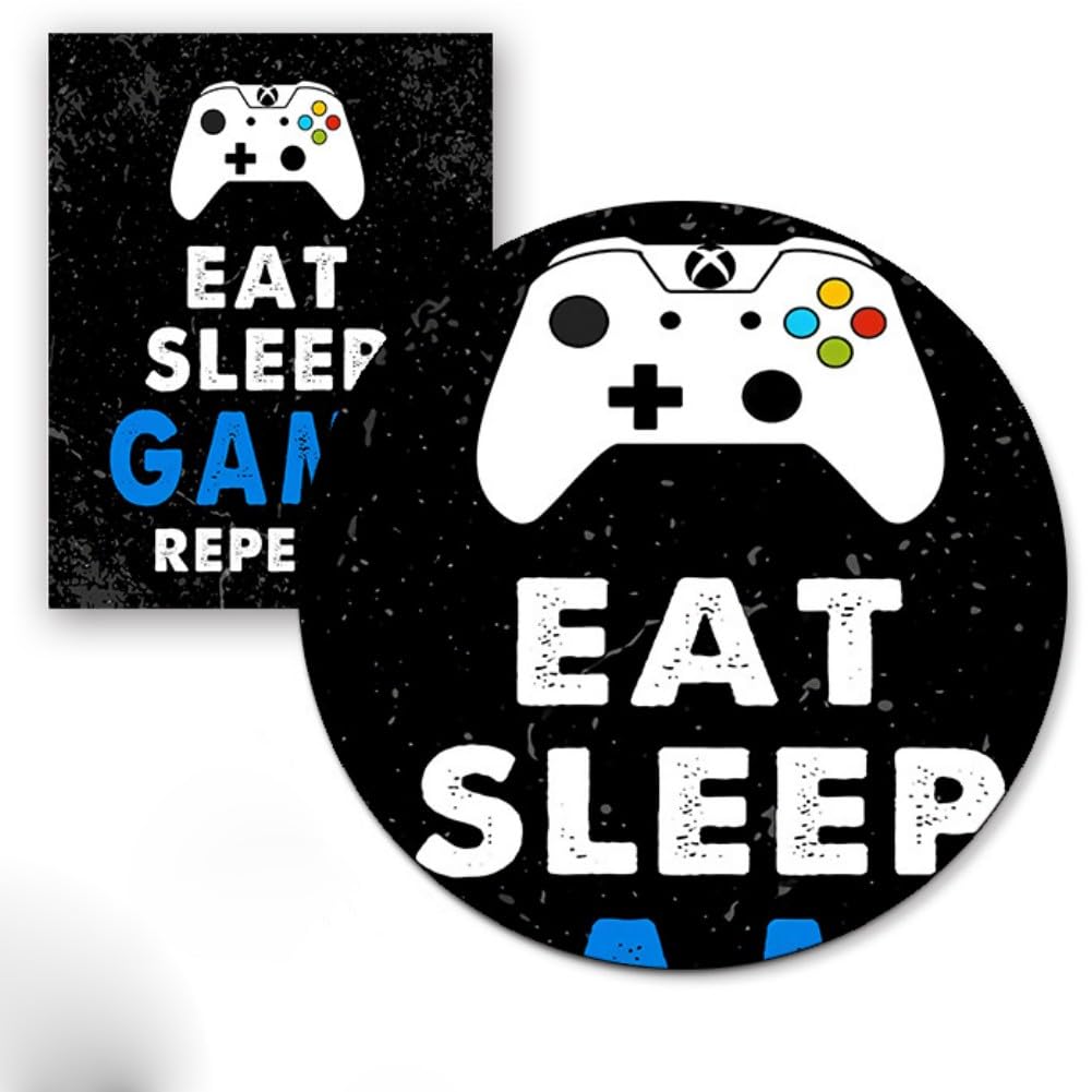 3 Pcs 16" x12'' Framed Gaming Room Decor Canvas Wall Art Video Game Art Prints Framed - craques