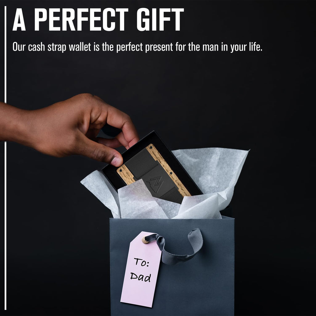 Craques RFID Blocking Minimalist Wallet with Wood Pattern craques