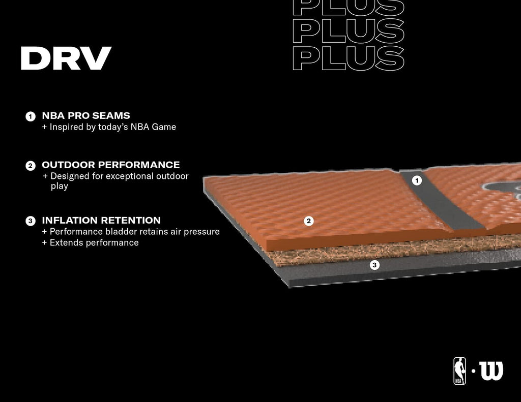 Wilson NBA Basketball by Craques – Durable Outdoor Ball