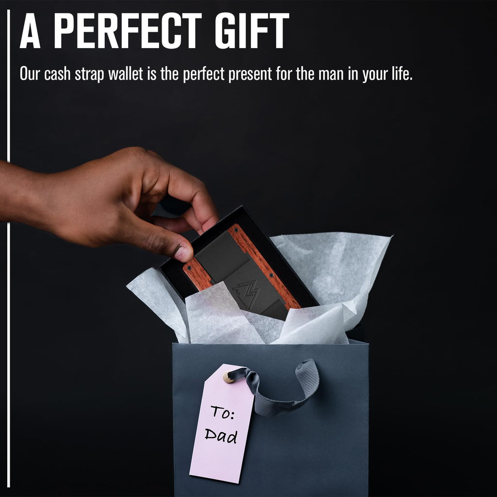 Craques RFID Blocking Minimalist Wallet with Wood Pattern craques