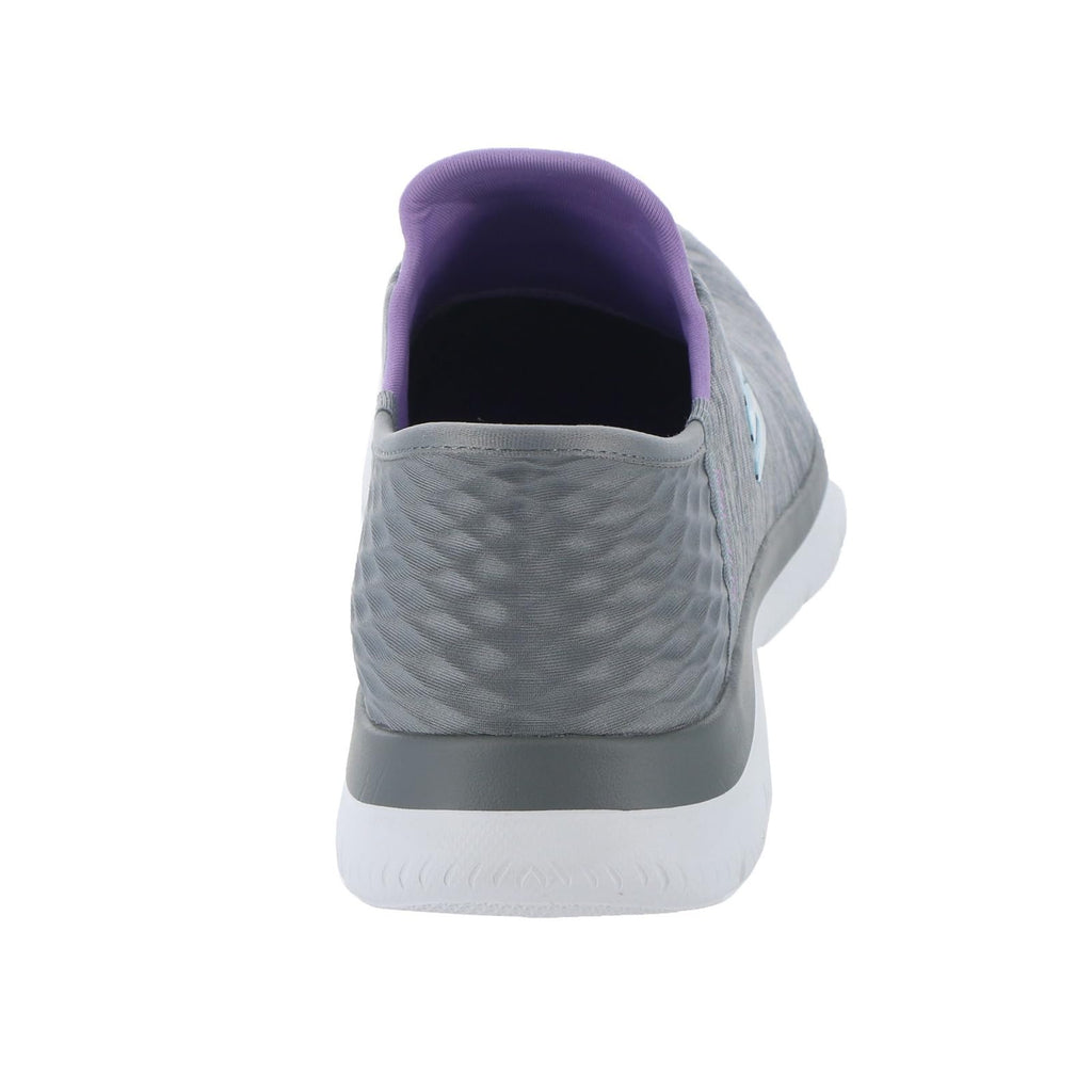 Skechers Womens Hands Free Slip Ins Summits Dazzling Haze Sneaker - craques